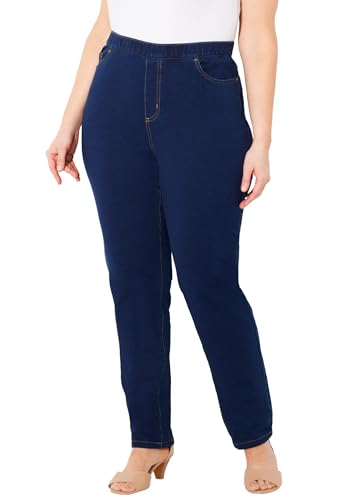 Catherines Women's Plus Size The Curvy Knit Jean