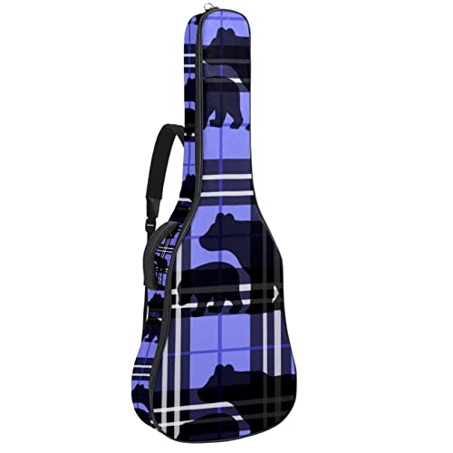Étui de protection rembourré pour guitare acoustique classique Motif feuilles Violet, Multicolore 06, 42.9×16.9×4.7 in… - Les Beatles, Paul McCartney, John Lennon, RIngo Starr, George Harrison Étui de protection rembourré pour guitare acoustique classique Motif feuilles Violet, Multicolore 06, 42.9x16.9x4.7 in…