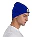 Momma Ain't Raise No Bitch Knit Hats Beanie Hat for Men Women Fashion Warm Winter Ski Cap Blue