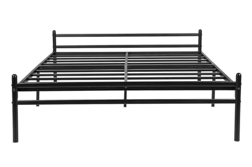 Image of Amelia Extra Single Size Bed Frame Without Mattress (Aiden) - Durable and Sturdy Design, Ideal for Bedrooms, Guest Rooms, Small Spaces - Easy Assembly, Modern Style
