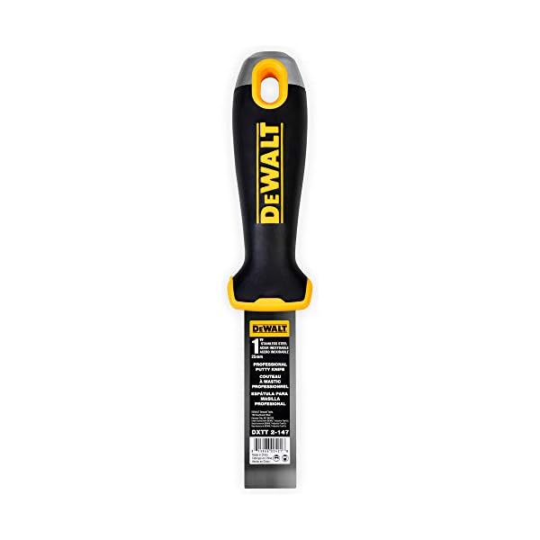 DEWALT Spachtelmesser, 2,5 cm, Edelstahl mit weichem Griff, DXTT-2-147