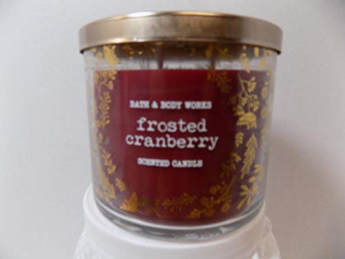 Bath & Body Works 3-Wick Scented Candle in Frosted Cranberry