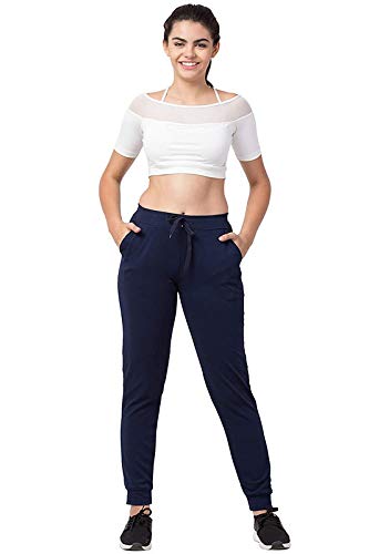Image of BLUECON Women's Regular Fit Dry fit Trackpants