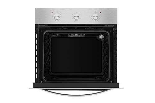 Empava 24" Electric Single Wall Oven With Basic Broil/Bake Functions Mechanical Knobs Control In Stainless Steel, Xa01 #TOP2