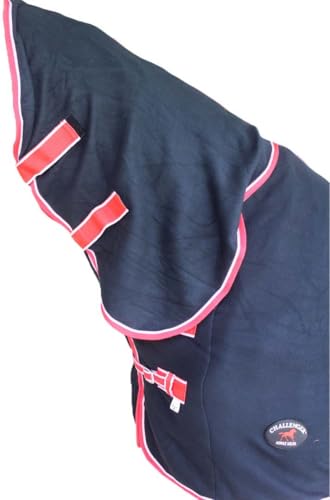 Image of 78 inch Horse Sheet Polar Soft Fleece Cooler Exercise Blanket Liner Contoured 4385N