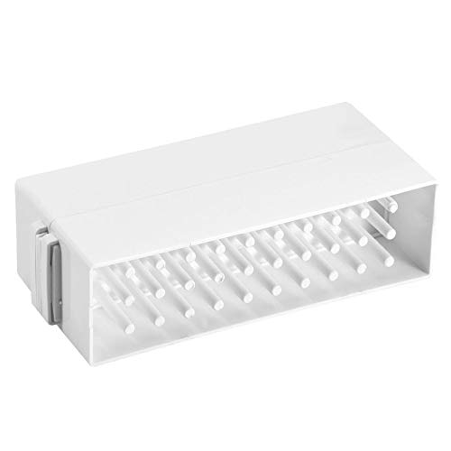 30 Holes Nail Drill Bits Holder, Lumcrissy Dustproof Displayer,Stand Displayer Organizer Box Container for Nail Drill Bit Manicure Tools