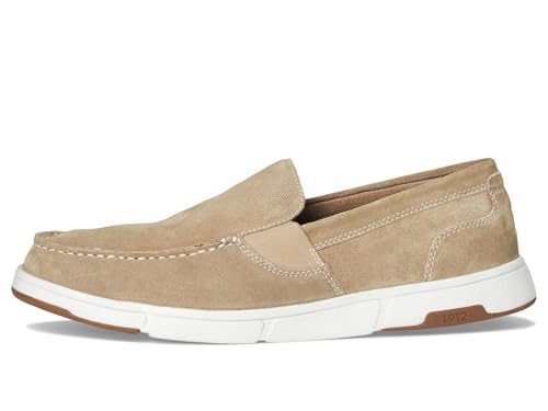Nunn Bush Men's Luca Moccasin Toe Venetian Suede Slip-on Lightweight Comfortable Loafers4