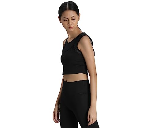 Image of Puma Women's Solid Regular Fit Top