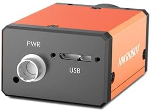 Arka view HIKROBOT MV-CH120-10UC kamerasının güç ve USB bağlantı noktalarını gösteren fotoğraf.