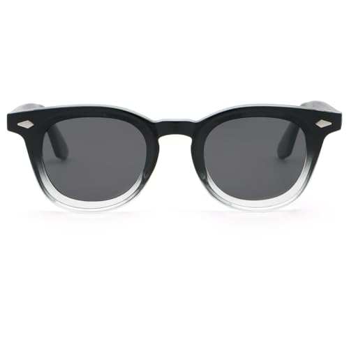 Uv400 Round Sunglasses Retro Women Acetate Temple Men Polarized Sun Glasses Unisex Accessories Square Sun Shades2