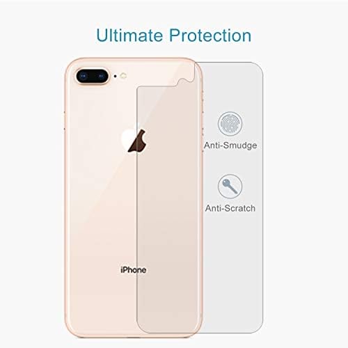 Protector de Pantalla CE 100 PCS for el iPhone 8 0.3mm 9H Dureza Superficial 2.5D de Borde Curvado a Prueba de explosiones Prima de Vidrio Templado Back del Plus y 7 Plus