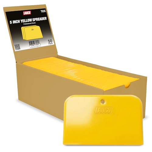 Mastics et vernis sans traces grâce aux écarteurs de carrosserie LAUCO jaunes