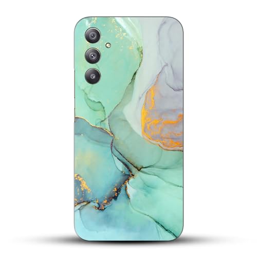 Image of COLORflow Back Cover Compatible with Samsung Galaxy A34 5G | Beautiful Green Marble | Designer Printed Hard CASE Bumper Back Cover Compatible with Samsung A34 5G