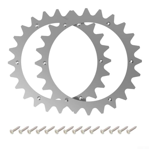 BASHATER TLSE-01 Steel Traction Nails for Navimow i105E i108E - Anti Slip Spikes for Slopes and Rough Terrain