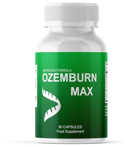 OzemBurn Max Weight Loss Support, OzemBurn Max Advanced Support Formula - 60 Capsules - New & Sealed