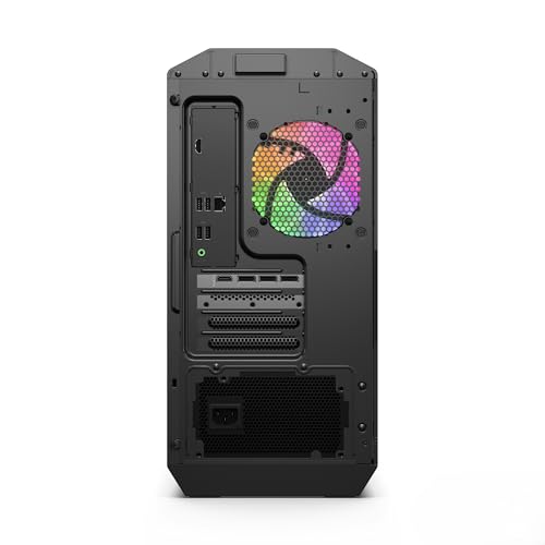 Lenovo LOQ Tower Gaming Desktop-PC | NVIDIA GeForce RTX 5060 8GB | AMD Ryzen 7-8745HX | 32RAM | 1TB | Win11 | 26L | Luna Grau-Eclipse Black | 3 Monate GamePass