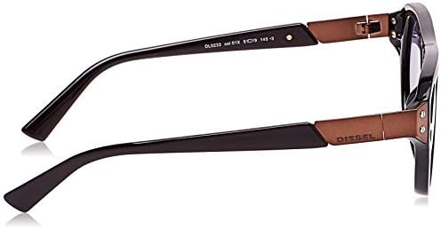Diesel Unisex Sunglasses DL0233 New! Diesel Round Unisex Sunglasses - Dl0233 01X - 51-19 -145 Mm  main image 2