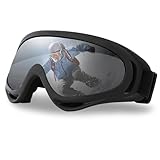 SooGree Snow Ski Goggles for Men Women Youth,ATV Motocross Goggles Racing Helmet Goggles,UV Protection Snowboard Snow Glasses