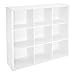 ClosetMaid 1110 Decorative 9-Cube Storage Organizer, White