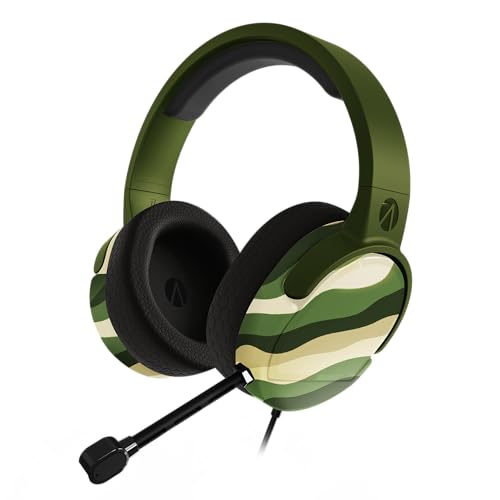 Casque de gaming supra-auriculaire vert forêt Stealth Panther Wave - 7