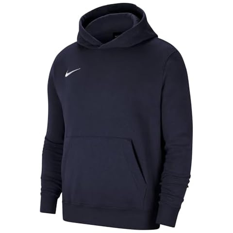 NIKE Boy's Park 20 Jr Sweatshirt, Obsidian/White Cover
