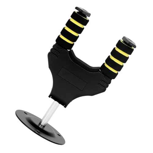 LIFKOME Soporte de Pared para Guitarra con Base Metálica Circular Autosegura para Ukelele Diseño...