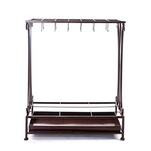 Porte-parapluies en bronze grand modèle pour un couloir accueillant