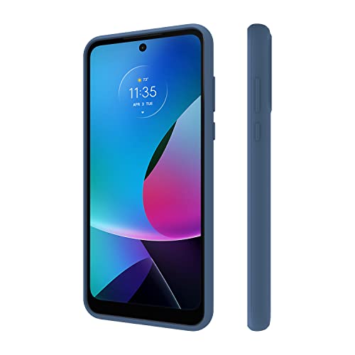 Image of Motorola Moto G Play (2023) Protective Case- Dusk Blue - Precision fit Shock Absorbing Cases for Enhanced Phone Grip, Style, Drop Protection for Your Moto G-Play 2023