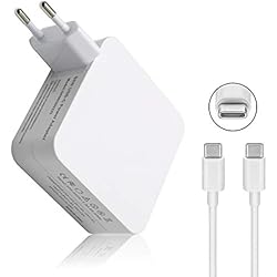 Cargador Portatil West SIKER Cargador de Adaptador de Corriente USB Tipo C 65W / 61W para Apple MacBook/Pro, Lenovo, ASUS, Acer, DELL, Xiaomi Air, Huawei Matebook, HP Spectre, Thinkpad y Cualquier Otra