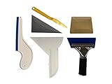 LEXEN 6 in 1 Window Tint Tools for Vehicle Film Including Window Squeegee, Hard Card, Gasket...
