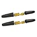 Welding Cable Connector Pair 200 Amp Quick Connect for 300 Amp, Copper Welding for #4 Gauge (35-50 Sq mm) Wire Fitting Terminal, 2 Set