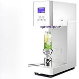 Sellador de latas comercial de 370 W, máquina selladora de latas de refrescos con contador inteligente y pantalla LED, sellador de latas de vidrio y plástico, altura ajustable para el hogar, café