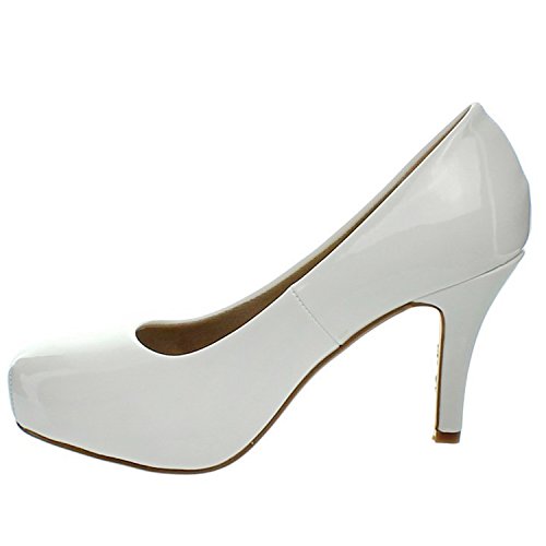 Delicacy Womens Cyndi-92 Heels Work Occasion Close Toe Pumps2