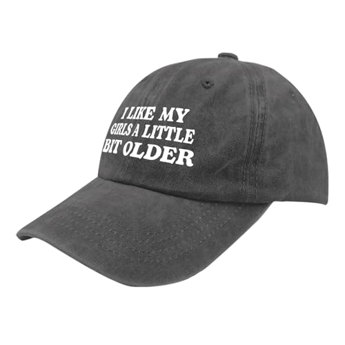 Funny Trucker Hat I Like My Girls A Little Bit Older Caps Funny Trucker Hat Running Cap Hiking Hat Gifts for2