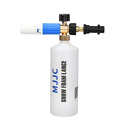 MJJC with High Quality Foam Gun for Karcher K2 - K7, Snow Foam Lance for all Karcher K Series pressure washer Karcher MJJC001-1 (Blue)