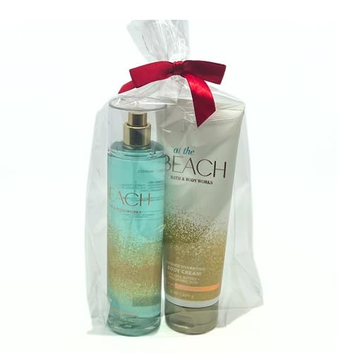 Bath & Body Works At the Beach - Gift Pack for Holiday - Mist 8oz and Body Cream 8oz