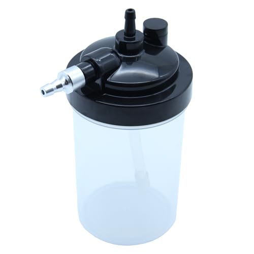 GZKEFEIS Upgraded Oxygen Humidifier Bottle for 5L or Less Concentrators, Universal Fit for Yuwell...