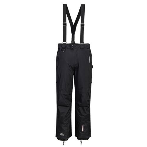 Cox Swain Herren Ski-/Snowboardhose Zermatt 2 - mit RECCO Lawinenreflektor - 15.000mm Wassersäule!, Colour: Black, Size: M Cox Swain Herren Ski-/Snowboardhose Zermatt 2 - mit RECCO Lawinenreflektor - 15.000mm Wassersäule!, Colour: Black, Size: M