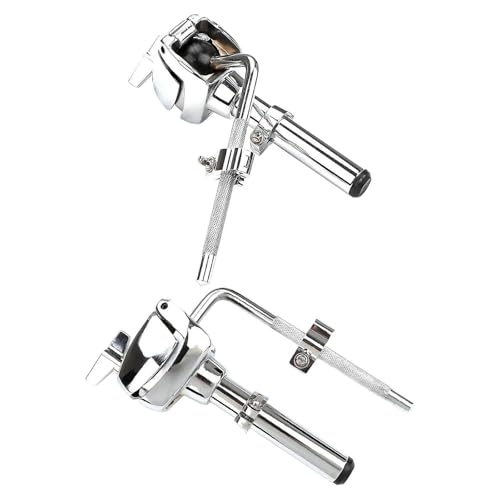Menolana Tom Drum Holder Stand,Musical Instrument Accessory,Adjustable Hardware Accessory,Percussion Stand for Party Stage Performance, pair