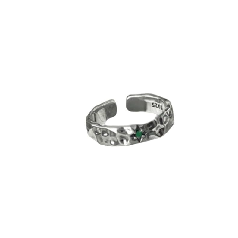 YsRoad Anillo de Plata de Ley 925 Ajustable para Mujer | Abierto, Apilable| Pulgar o Dedo del Pie | Anillo de Compromiso, Promesa o Boda | Unisex, Talla 50–58 | Incluye Caja de Regalo