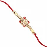 Pavitra Bandhan デザイナー ラーキセット バイヤバビまたはキッズ用 (1 ラーキー) 子供用 | ラーキー バイ用 | ラーキー フォーバ | ラーキーセット | ラキコンボ, 真鍮。, ダイヤモンド