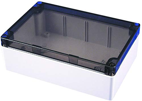 1551PBK - Plastic Enclosure, Miniature, IP54, PCB Box, ABS, 40 mm, 40 mm, 20 mm, IP54 (Pack of 20) (1551PBK)