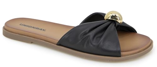 UNIONBAY ���f�B�[�X ���U�B, �u���b�N, 24.0 cm