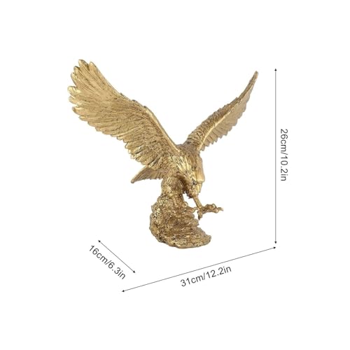 Statue d'aigle adorable décoration pour la maison, cadeau idéal - 3