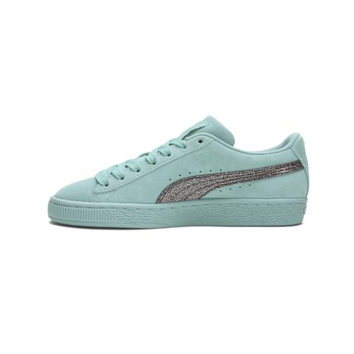 PUMA Kids Girls Suede Aurora Lace Up Sneakers Shoes Casual - Blue3