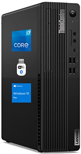 Lenovo ThinkCentre M70S SFF Desktop, Intel i7-10700K Upto 5.1 GHz, 32GB RAM 1TB SSD, 4K UHD 630 Graphics, DVD-RW, Card Reader, DisplayPort, HDMI, AC Wi-Fi, Bluetooth â€“ Windows 10 Pro