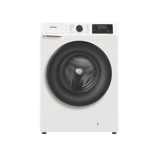 Edesa Lavadora Libre Instalación EWF-9400 WH 9 KG Carga Frontal 16 Programas Gran Capacidad Lavado 9kg Gran Velocidad 1400 r.p.m Bloqueo Seguridad y Puerta Pantalla LED Color/Acabado Blanco