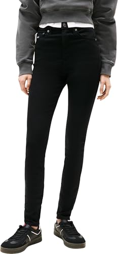 Tommy Jeans Sylvia HGH Skn Dh4288, Skinny Donna, Denim (Denim Black), 31W / 28L