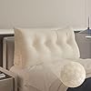 Amazon.com: WOWMAX Triangular Headboard Pillow Bed Wedge Pillow for ...