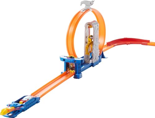 Hot Wheels Track Builder Total Turbo Takeover Track Set